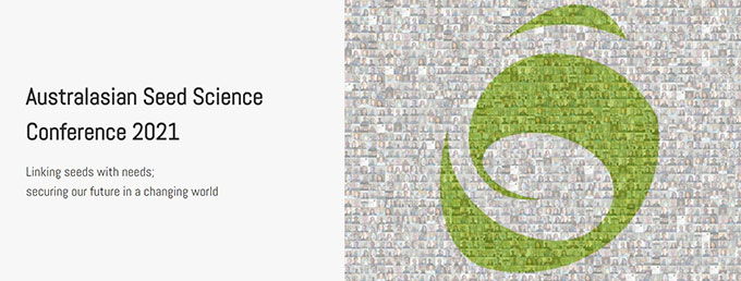 Logo for Australasian Seed Science Conference 2021